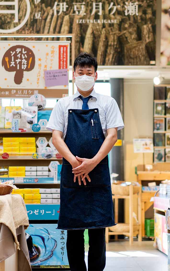 地場の食材と遊び心ある料理が自慢。伊豆の真ん中の道の駅
